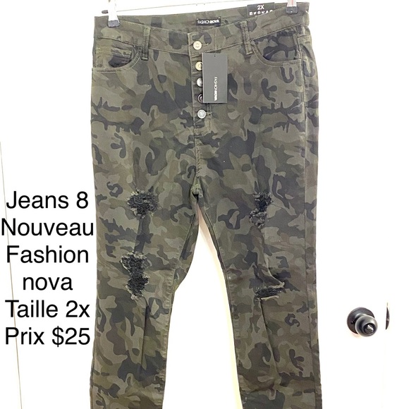 Boot canp babe distressed jeans - fashion nova - Picture 1 of 2